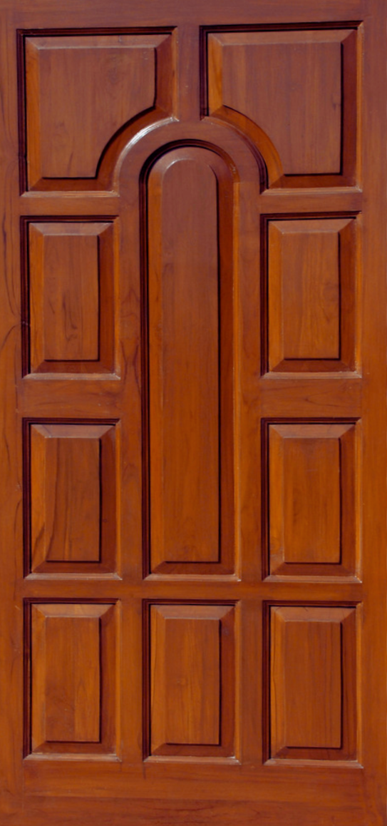 teak wood main door with safety